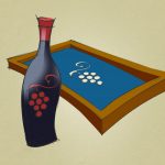 serigrafiar botellas de vino llenas